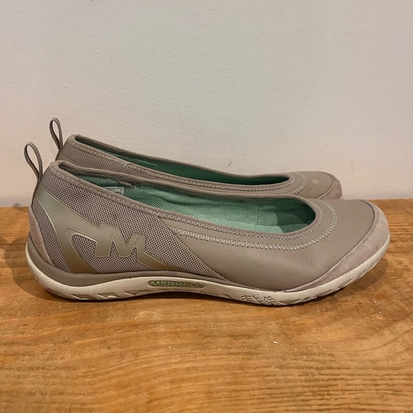 Merrel women enlighten vex performance aluminum gray women’s slip on shoes 9.5 - Picture 4 of 8